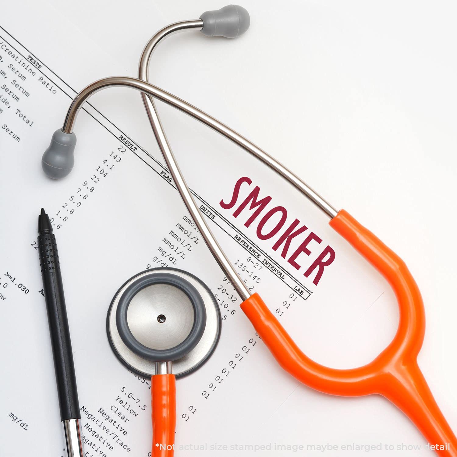 Tampon Smoker empreinte nette pour marquage précis