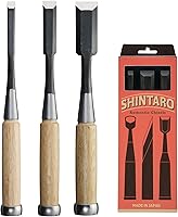 Vista 1 de SHINTARO Auténtico juego de cinceles japoneses de 3 piezas
