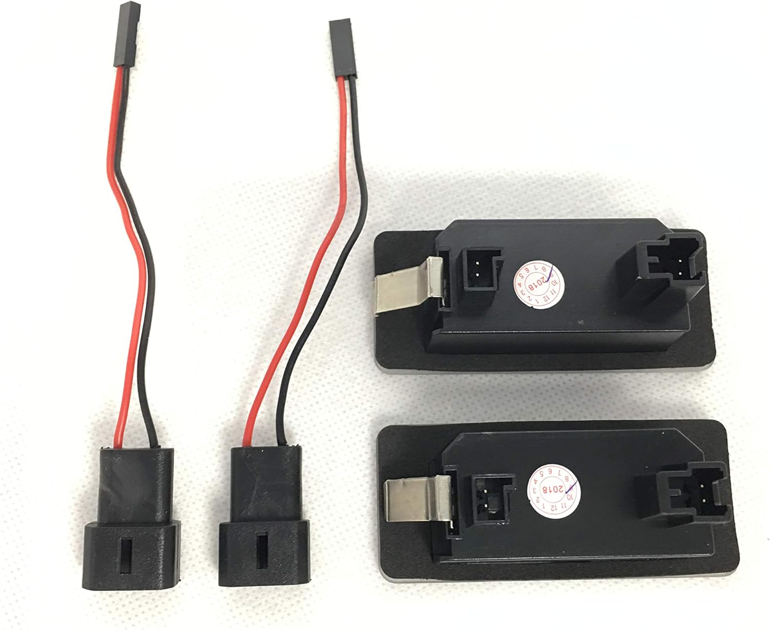 Lights for BMW Series 1 3 5 X3 X5 X6 24-SMD License Plate lamp Error Free (Pair)