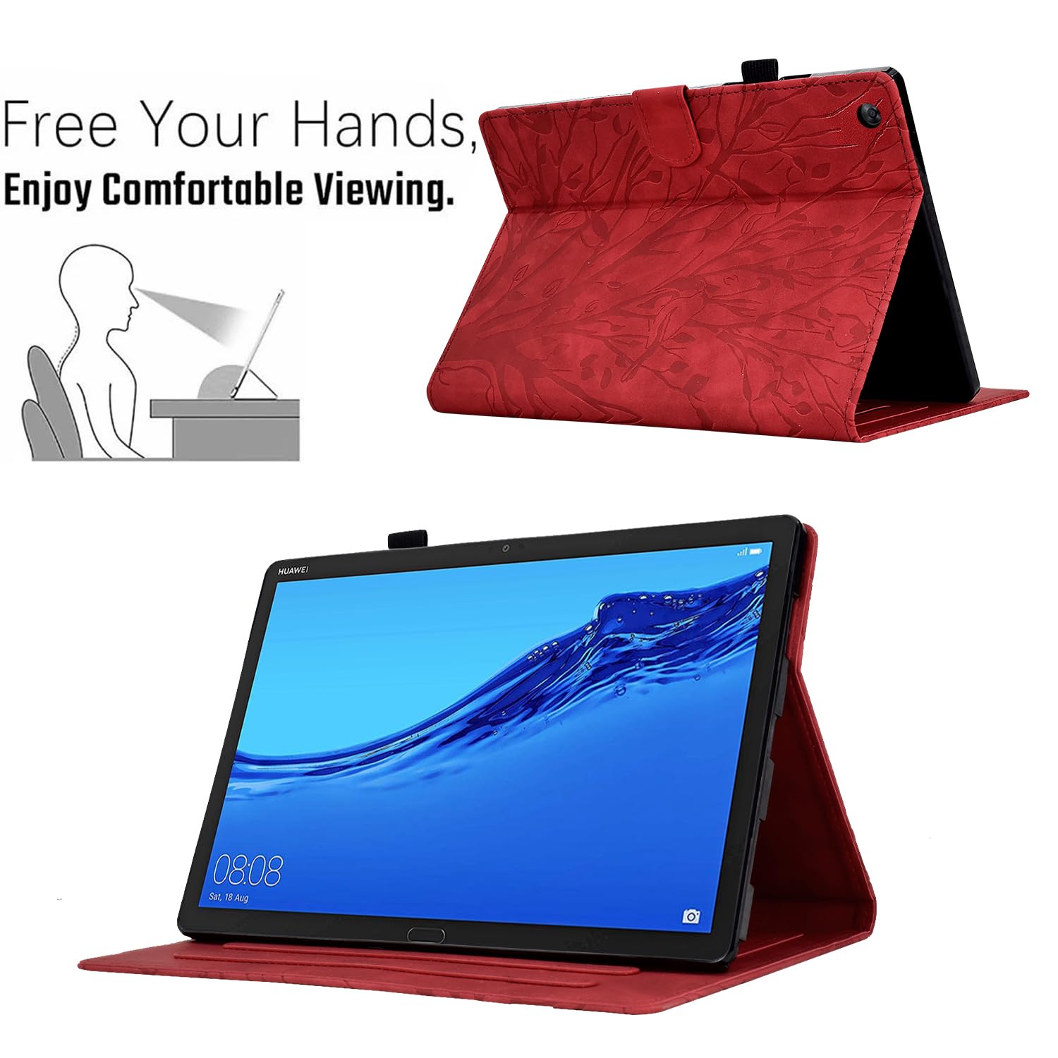 Protección MediaPad M5 Lite ALILANG Funda Para Huawei Mediapad M5