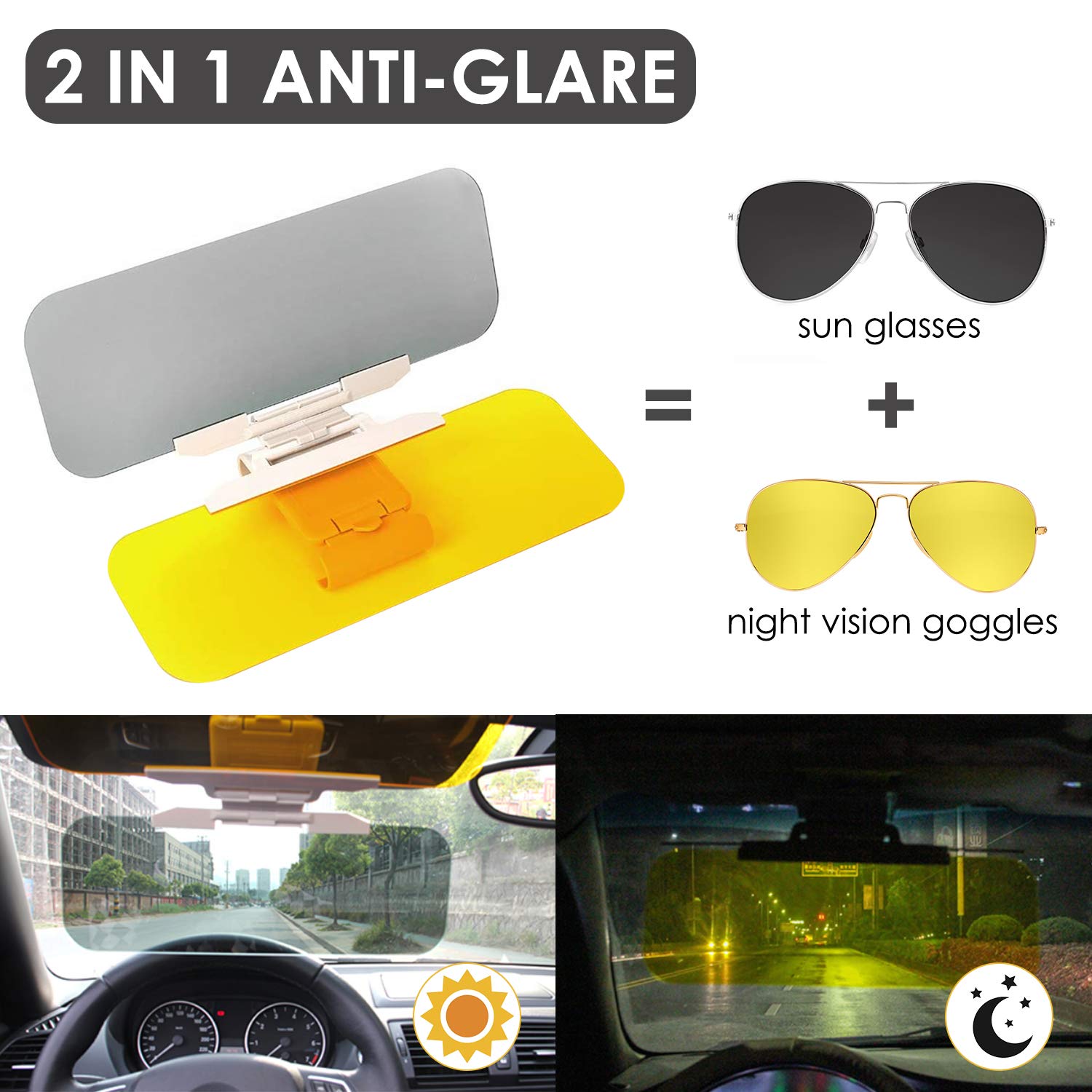 Estensore Parasole Auto TFY Universale - Protezione Raggi UV E