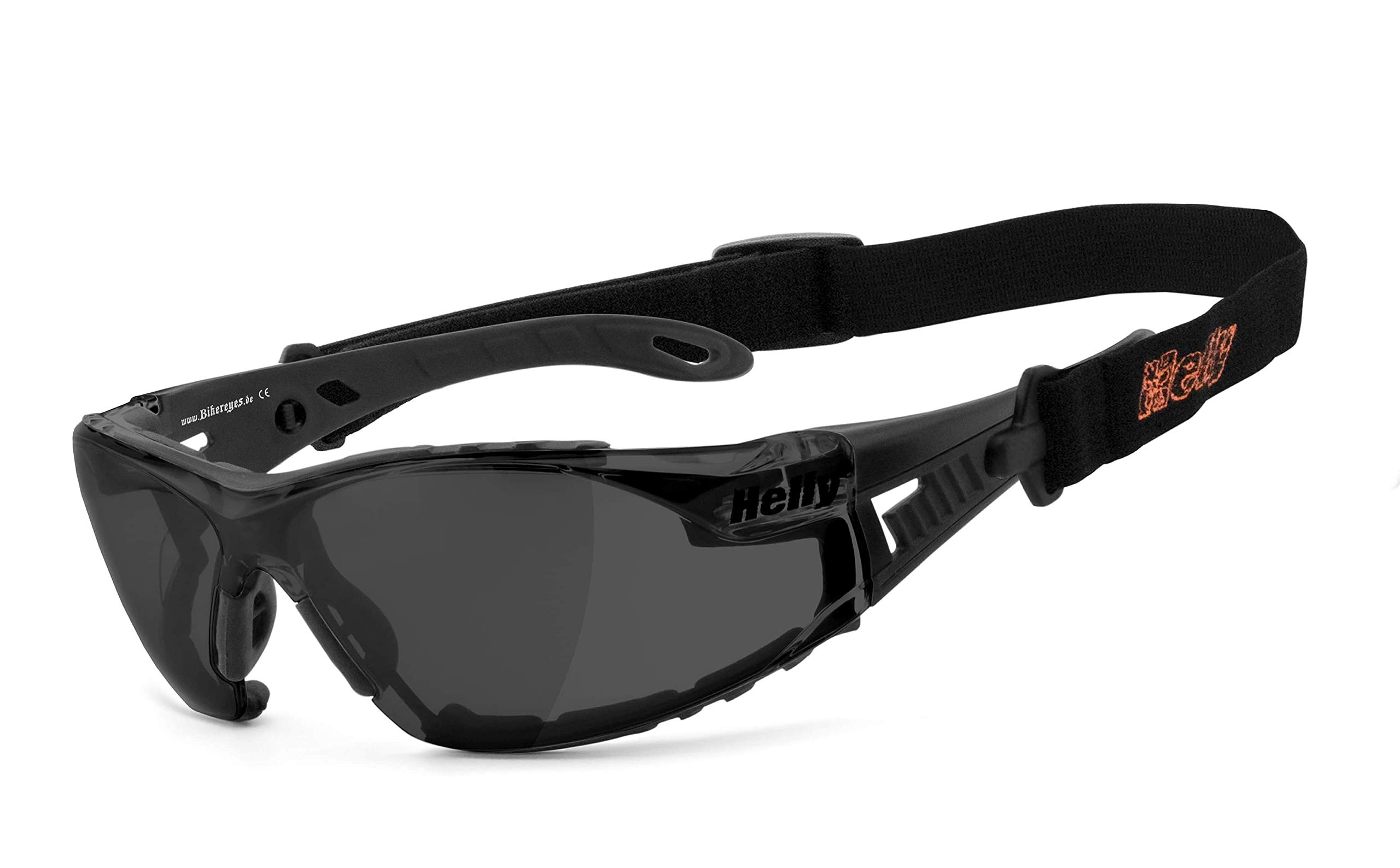 HELLY® - No.1 Bikereyes® | Occhiali da moto – Occhiali da sole per motociclista | Antiappannamento, Antivento, Infrangibili | Lenti di sicurezza HLT® | Vincitore del test*