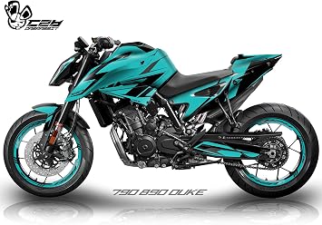 New Graphic kit for ktm 790 890 duke Graphic Decal Kit BR2-M 890 DUKE, GLOSSY
