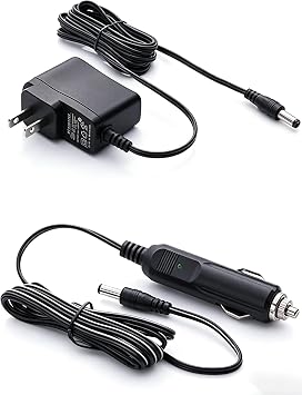 12/24V Adapter Charger Replacement for Jump Starter, Peak 700A 1600A 1800A 2000A 3000A Auto Battery Booster Car Jump Starter Charger ZunDian 715/529/974/774/604
