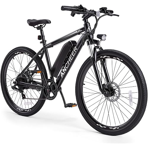 ANCHEER 26" 749WPeak Electric Mountain Bike for Adults 499WH 50Mile 19.8MPH