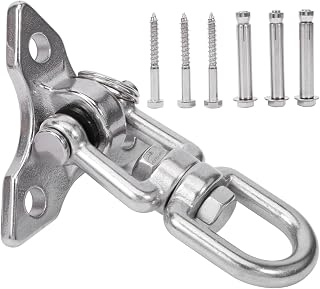 Stainless Steel Hammock Hook Buckle Silver Swing Holder