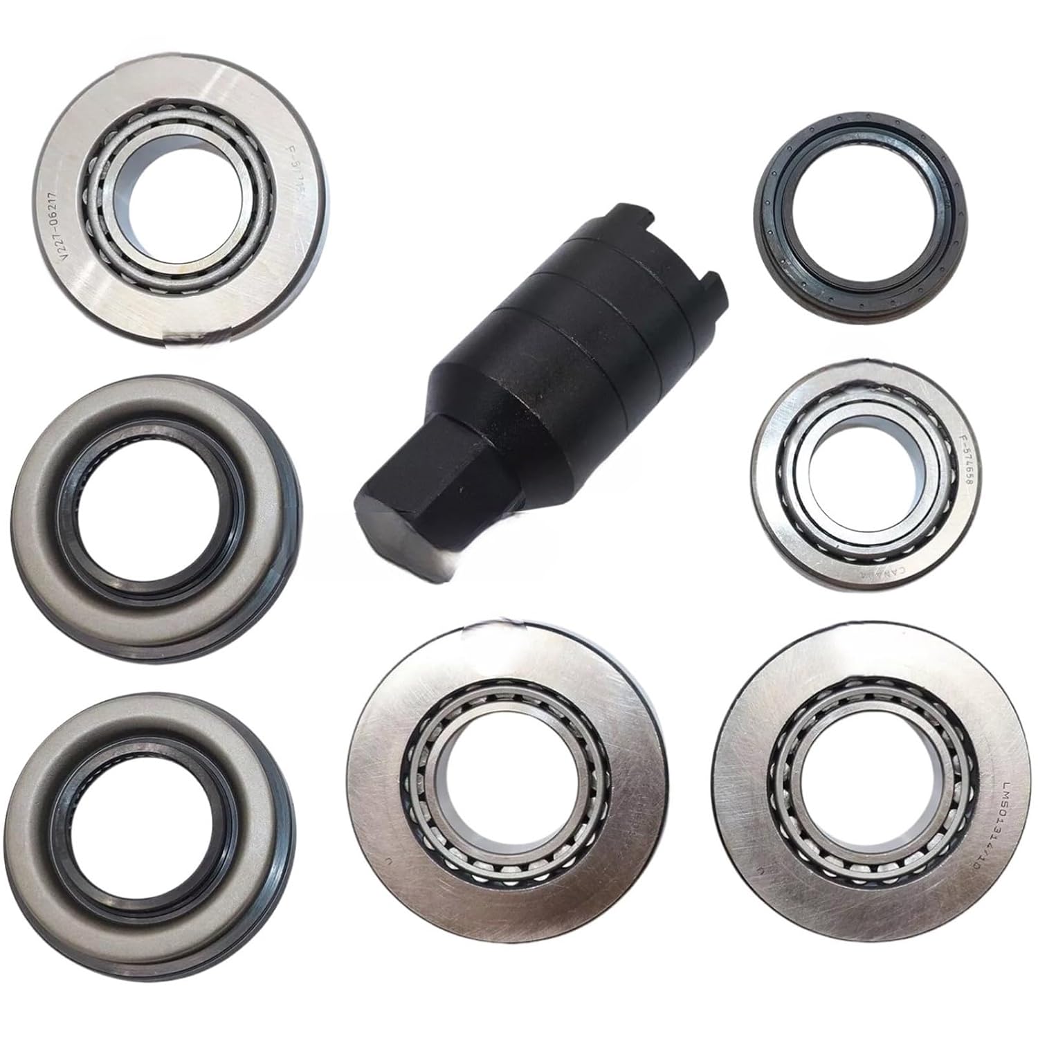 F-577158 F-574658 22993016 92230584 Rear Differential Bearing Repair Kit+Removal Tool for Cadillac ATS CTS 2013-2019