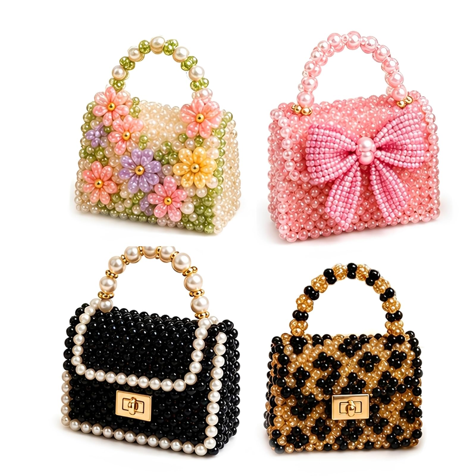 XZSKD 3D Beaded Animal Kit, Bead Embroidery Kits for Adults, Craft Gifts