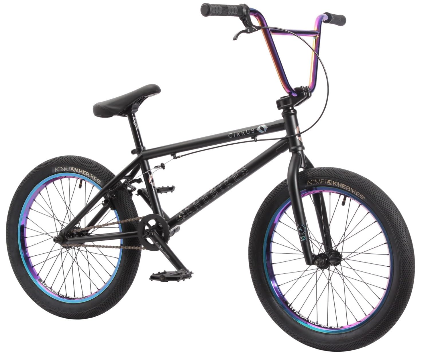 KHE Cirrus FC PRO BMX 20" - 10,2 kg - Freecoaster - Cadre CrMo - Oil Slick - Série PRO - 2025