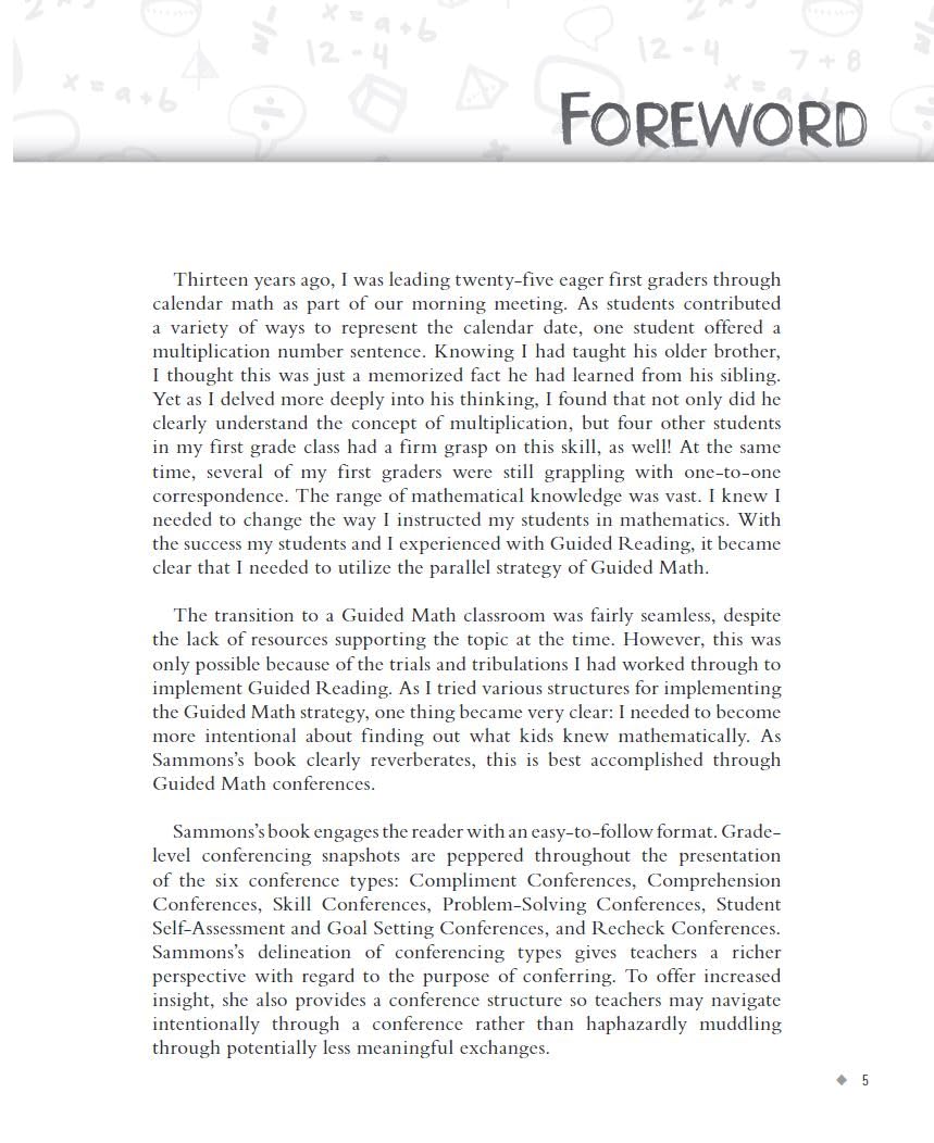 Guided Math Conferences - Includes Templates, Tips, and Planning Tools for Effective Math Conferences in K-8th Grade Classrooms - Image 4