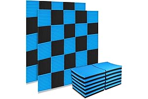 50 Acoustic Foam Panels 12"x12"x1"