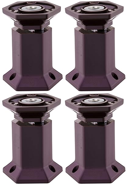 Axtry Pack of 4 Door Catcher / Door Magnet / Door Magnet Catcher / Door Catcher Holder / Door Catch / Magnetic Door Stopper / Door Magnetic Catcher / Door Stopper for Home (Brown, 3 Inch)