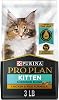 Purina Pro Plan With Probiotics, High Protein Dry Kitten Food, Shredded Blend Chicken & Rice Formula - 3 lb. Bag