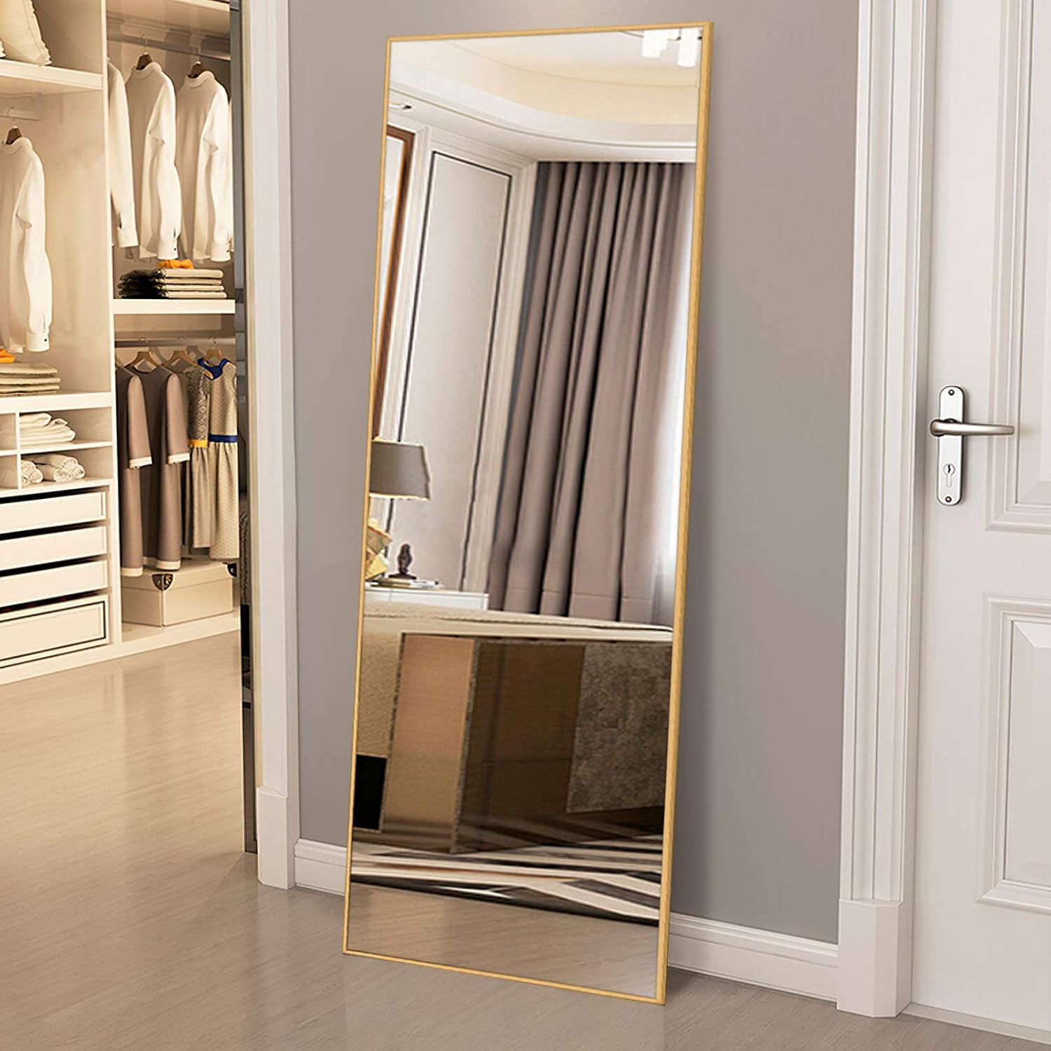 NeuType Full Length Mirror 65"x22" Floor Mirror Full Body