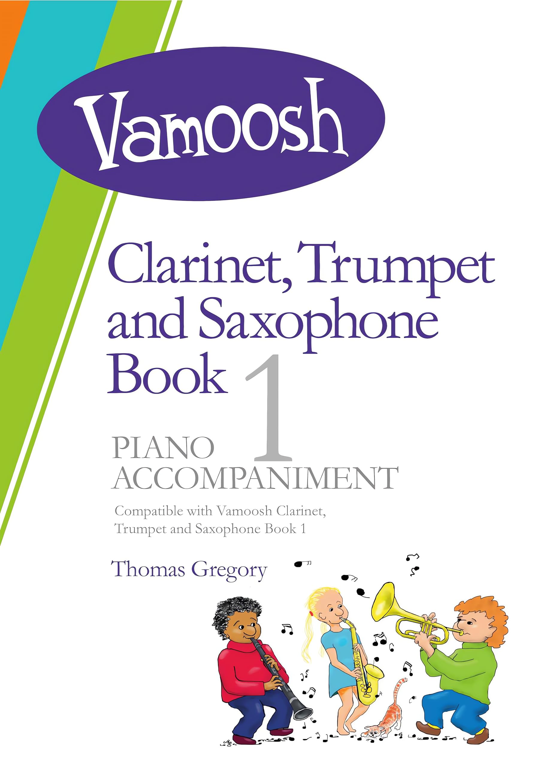 Vamoosh Clarinet, Trumpet and Saxophone Book 1 - Piano Accompaniment
