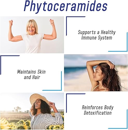 Miniatura 5 de We Like Vitamins Phytoceramides 700mg - 200 cápsulas totalmente naturales sin trigo y a base de plantas - Suplemento de fitoceramida - Suplemento