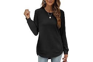 OFEEFAN Scoop Neck Sweatshirts for Women