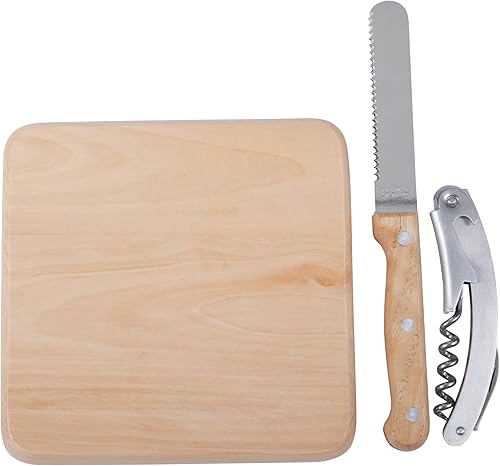 Miniatura 11 de Legacy - A Picnic Time Brand Country Wine & Cheese Picnic Tote Accesorios para vino, talla única, bronceadoazul