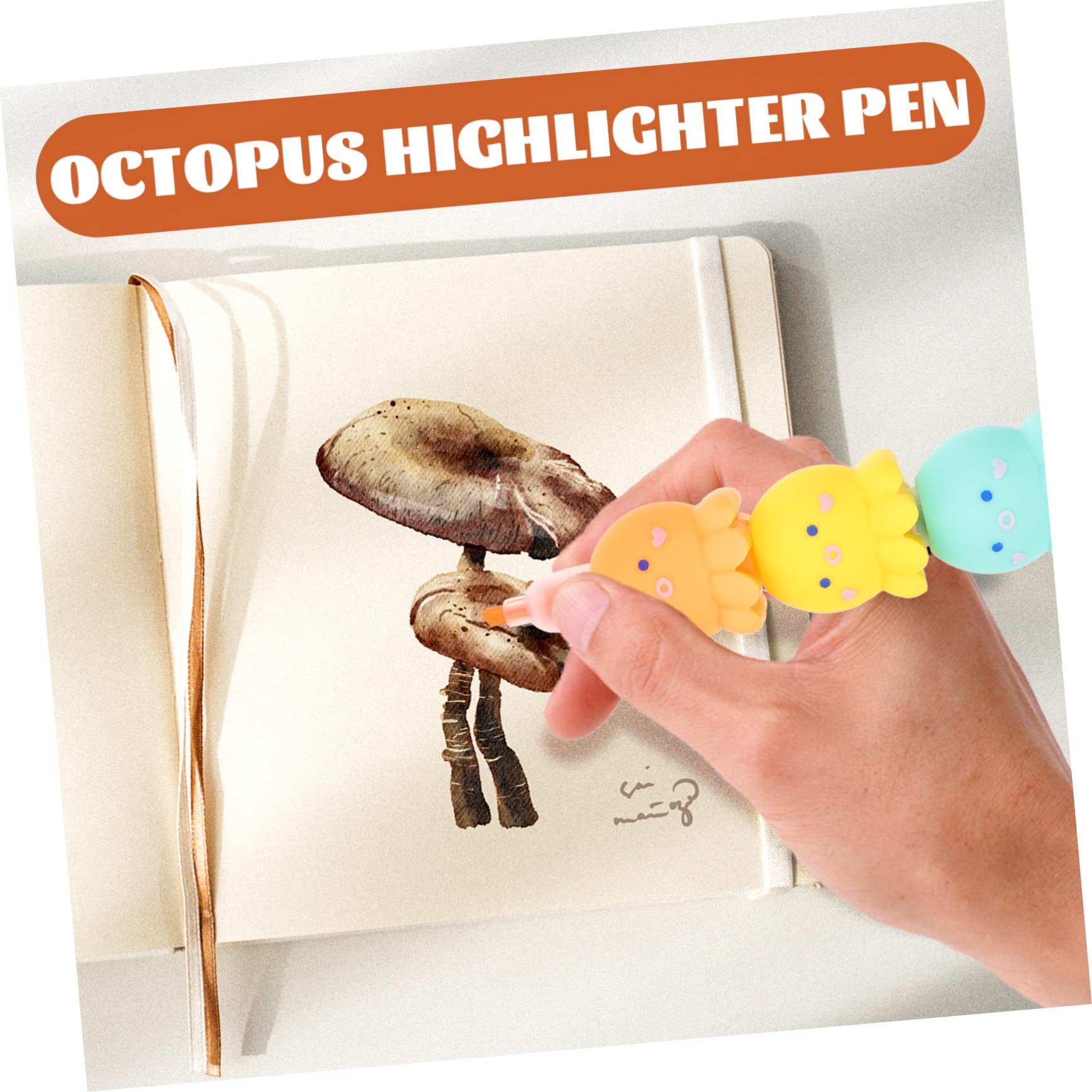 OSALADI 5 Sätze Cartoon Textmarker Herzform Bunte Fluoreszierende Marker Für Schule Und Büro Für Notizen Scrapbooking Und Kreative Projekte 25 Stück * 5