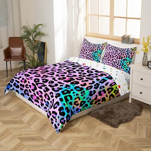 Miniatura 2 de Erosebridal juego de funda de edredón con temática de videojuegos, juego de cama decorativo de 3piezas con 2fundas de almohada, color negro, con