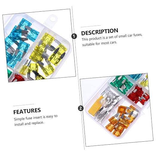 Kit de reemplazo automotriz PRETYZOOM de 120 piezas para automóvil, camión, RV y barco, fácil de usar y almacenar miniatura 7