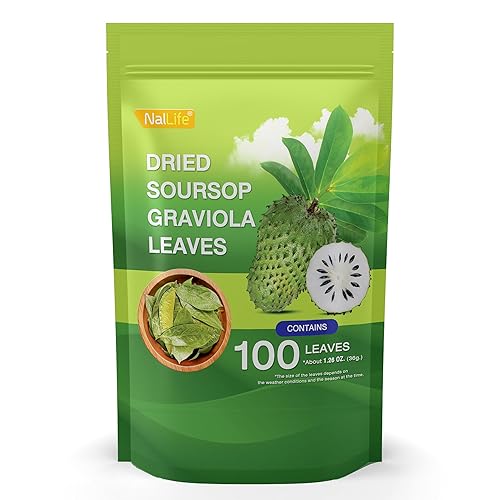 NalLife Hojas de guanábana para té 100 hojas