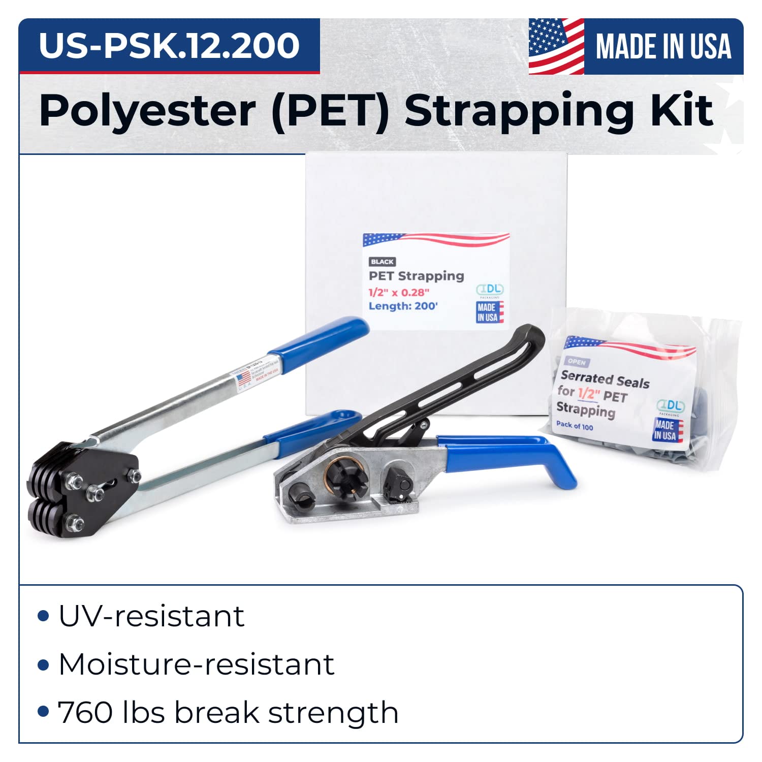 IDL Packaging USA Made 1/2