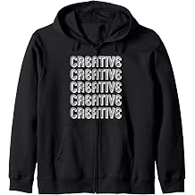 Creative Zip Hoodie