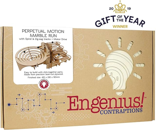 Cheatwell Games Engenius Contraptions Perpetual Motion Marble Run