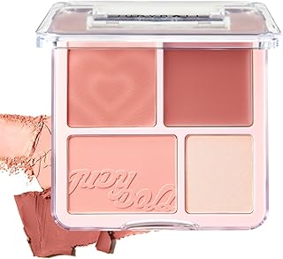 JUDYDOLL Paleta de resaltadores de rubor 2 en...