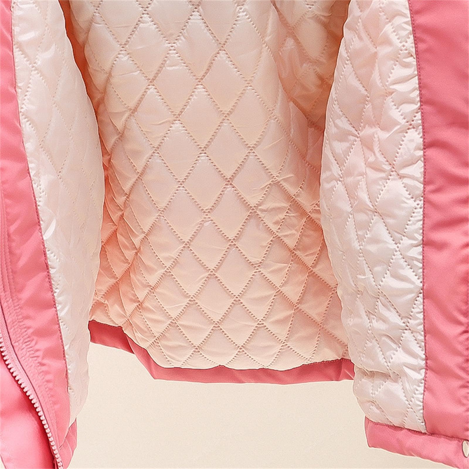 Genérico Chaqueta Vaquera Niña - Chaqueta Deportiva De Invierno para Niñas Abrigo Montaña Exterior Ropa Gruesa Dura Algodón