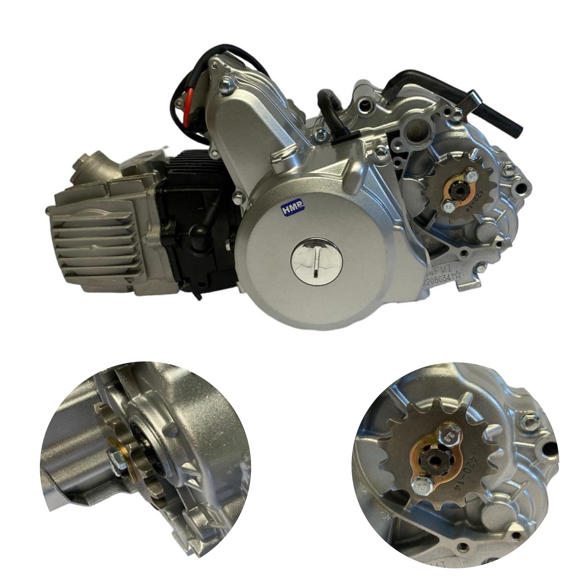 Moteur Kit 125 CCM Entièrement Automatique E-Démarreur Haut ATV Quad Quad Enfants