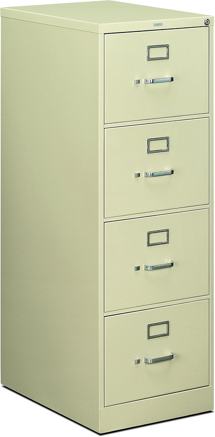 HON 514CPL 510 Series 52 by 25-Inch 4-Drawer Full-Suspension Legal File, Putty