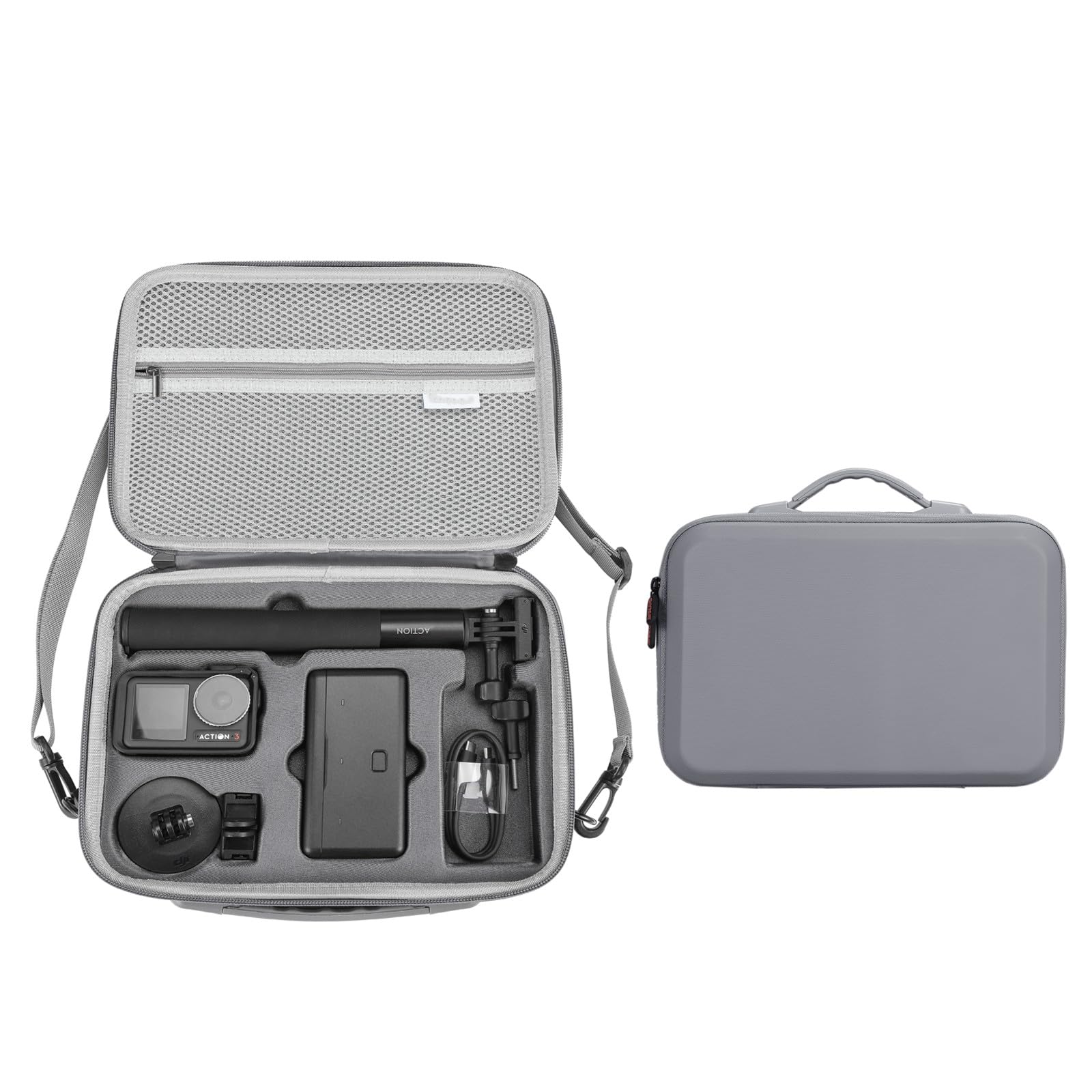 Osmo Action 5 Pro Tragetasche, tragbare Aufbewahrungstasche, Reiseschutztasche für DJI Osmo Action 3/4/5 Pro Adventure Combo Zubehör