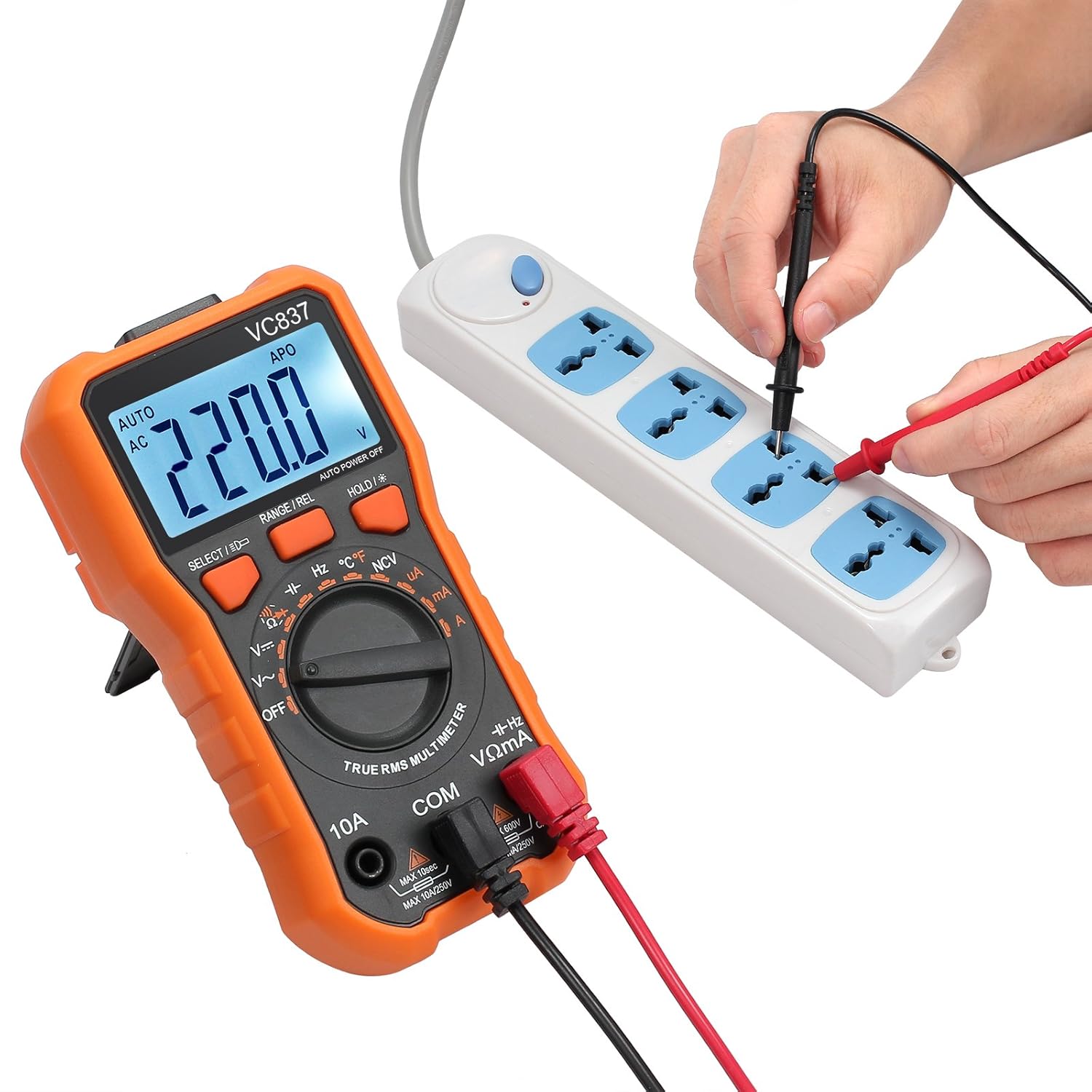 Proster Multimeter Measuring AC Voltage