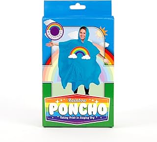 Republic GR430013 Festival Rainbow Poncho