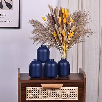  ブルー 陶器製花瓶 imgrc0131077018.jpg