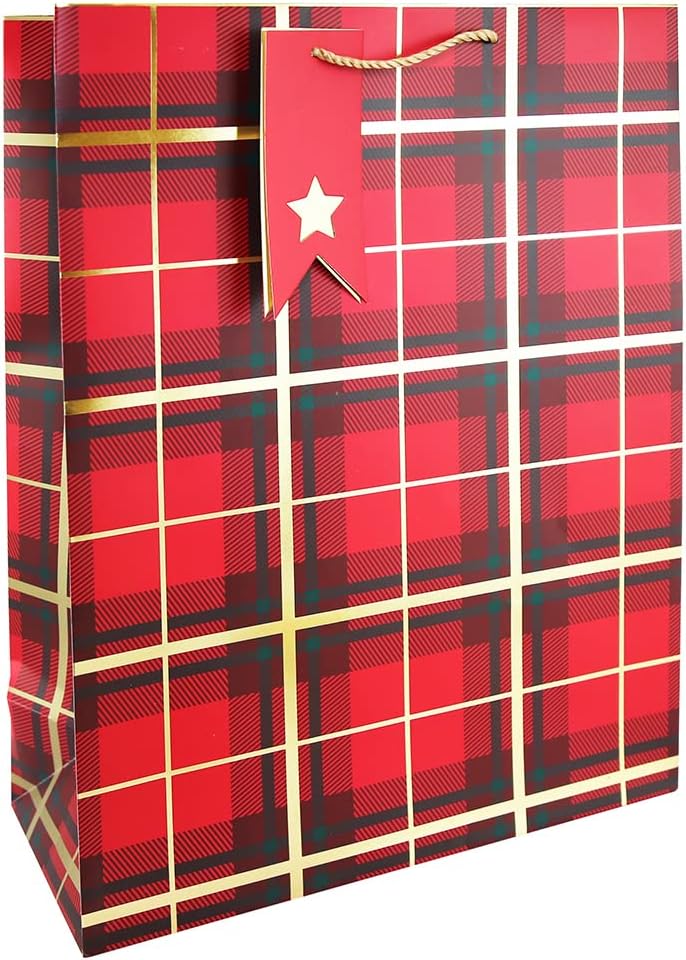 Eurowrap Gift Bags Traditional X-31283-1Wc