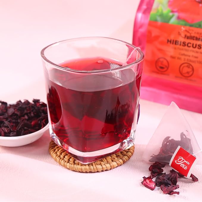 Té de Hibisco 50 Bolsitas 100% Natural miniatura 4
