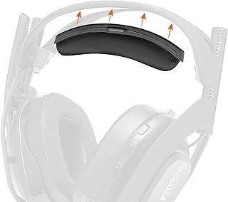 WC BandZ A50 - Upgraded Headband Replacement Kit for Astro A50 Gen 4, Gen 5, & A50X by Wicked Cushions | Enhanced Comfort, Style & Easy Installation | Black