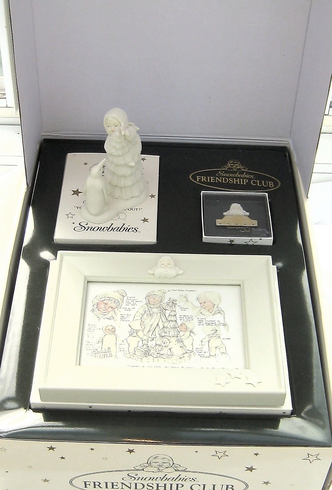 Porcelaine haut de gamme Snowbabies Club 68851 pour vitrine