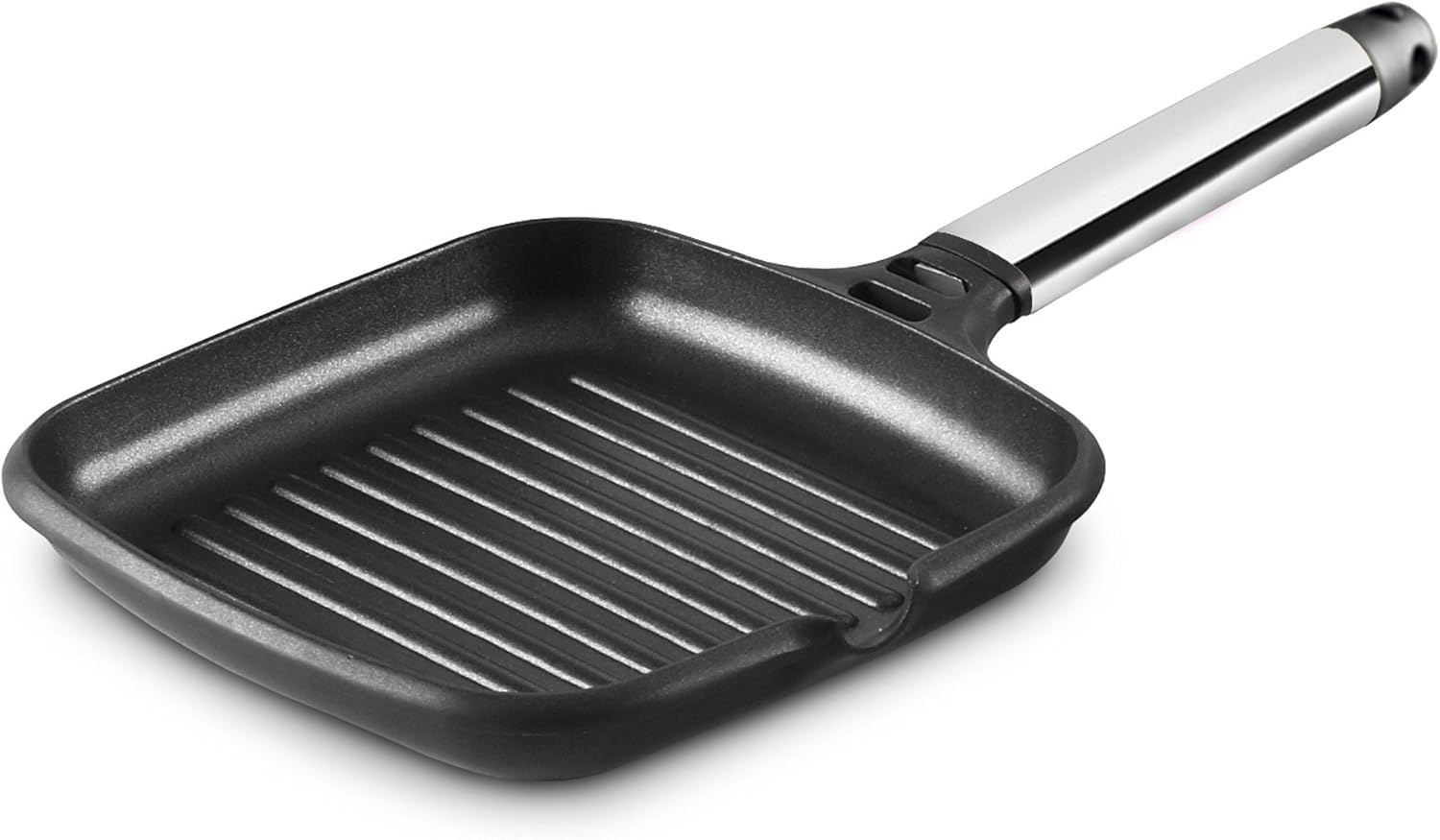 Fundix by Castey Nonstick Cast Aluminium Induction Grill Pan with Removable