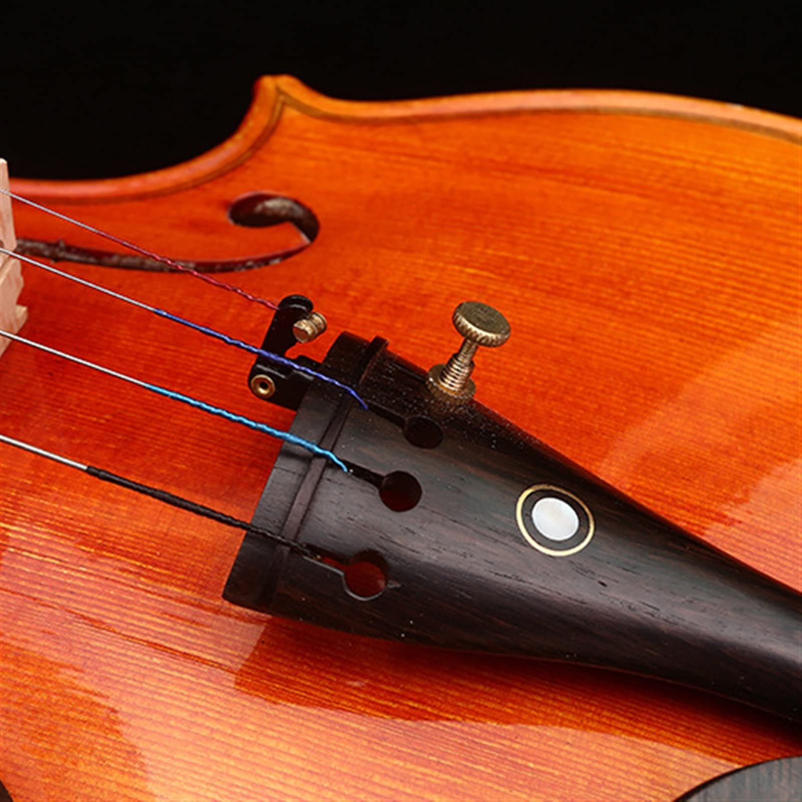 Juego De Instrumentos De Violín para Principiantes Hechos A Mano con Parte Superior De Abeto Patrón De Arce Trasero Y Panel Lateral violín para niños (Color : 1/8)