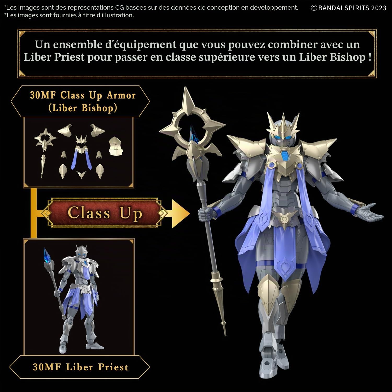 BANDAI Hobby - 30 Minute Fantasy - Liber Bishop 30 MF Model Kit