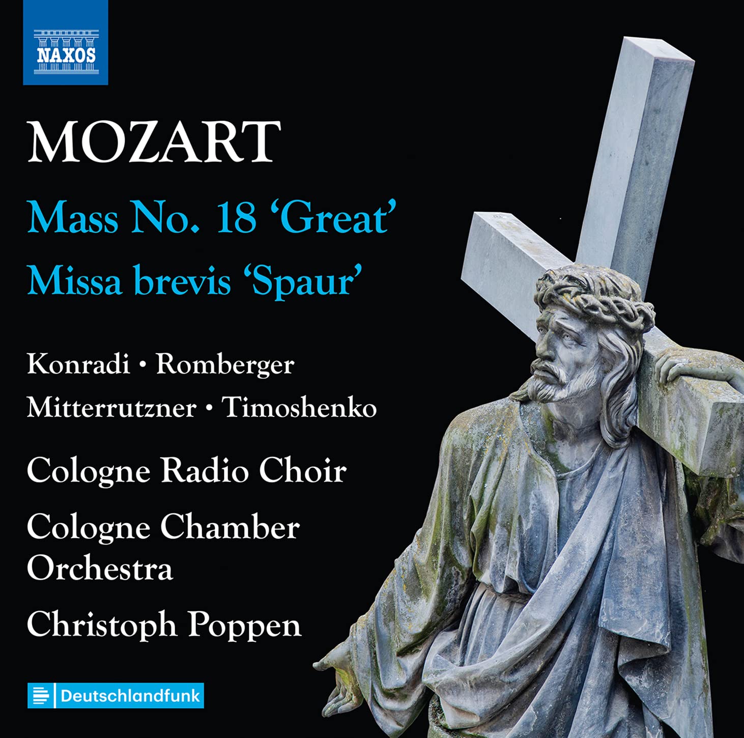 Wolfgang Amadeus Mozart: Complete Masses, Vol. 2 - Mass No. 18 'Great'; Missa brevis 'Spaur'