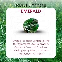 Vista 127 de Gempires Natural Raw Prong Setting Stud Earrings, 8-10 mm Crystals Earring, Handmade Jewelry, Gift for Her