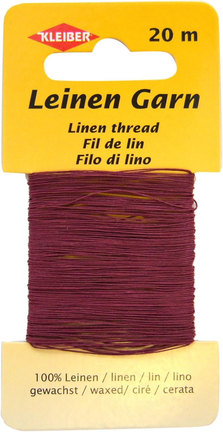 Kleiber Linen Thread, Beige, 11.8x6.2x0.4 cm