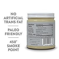 Vista 2 de Fatworks Ghee de leche de cabra 100% alimentado con pasto y filtrado fino, pastos criados en una pequeña granja familiar de los Estados Unidos.