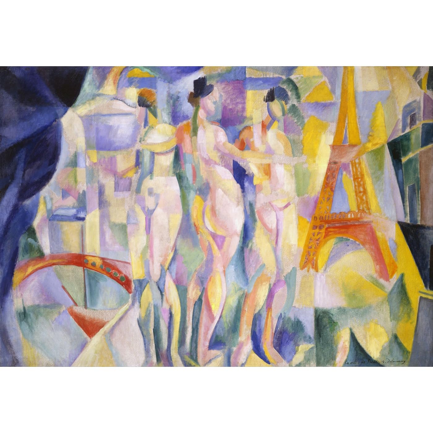 Impression toile Robert Delaunay pour embellir un mur de bureau - 2