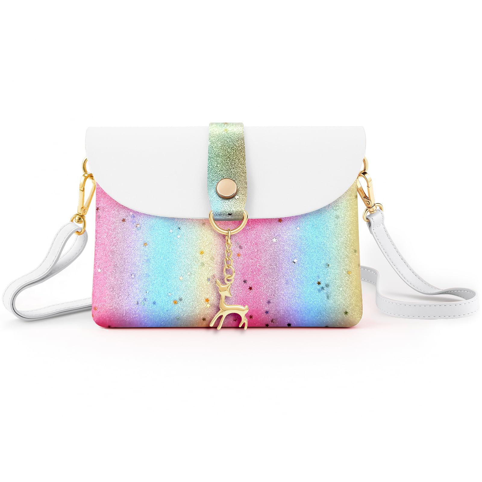 AISPARKY Small Crossbody Purse for Girls Shoulder Bag with Adjustable Strap